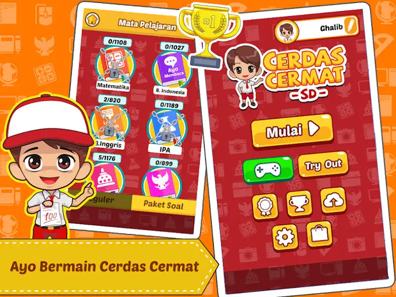 Play Soal Ujian SD  and enjoy Soal Ujian SD with UptoPlay