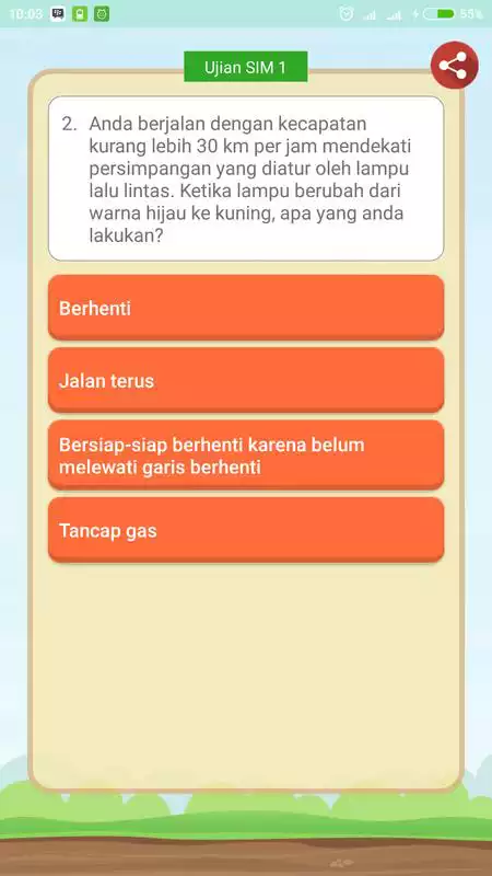 Play Soal Ujian SIM C