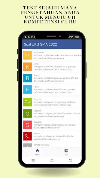 Play Soal UKG SMA Terbaru 2022 as an online game Soal UKG SMA Terbaru 2022 with UptoPlay