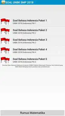 Play Soal UNBK SMP 2017/2018