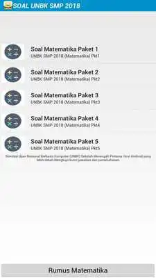 Play Soal UNBK SMP 2017/2018