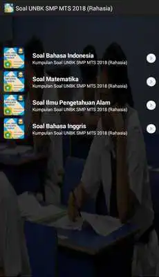 Play Soal UNBK SMP 2018 Offline (Ujian Nasional)
