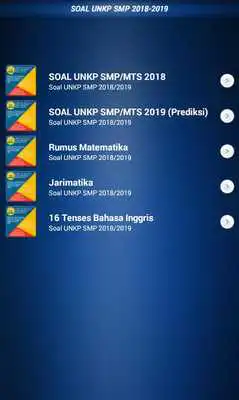 Play Soal UNKP SMP 2018/2019