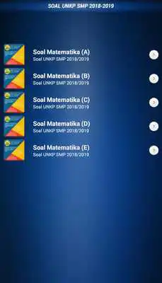 Play Soal UNKP SMP 2018/2019