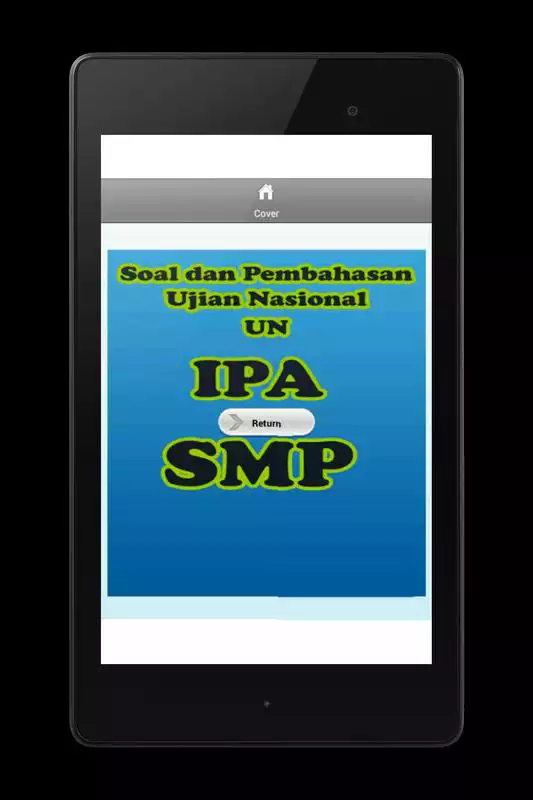 Play Soal UN SMP IPA lengkap