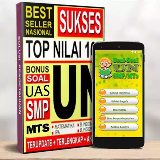 Play APK Soal UN SMP MTs 2020 /UNBK SMP 2020 (Rahasia)  and enjoy Soal UN SMP MTs 2020 /UNBK SMP 2020 (Rahasia) with UptoPlay com.cakrawalailmu12.ujiansmpbocoran2018