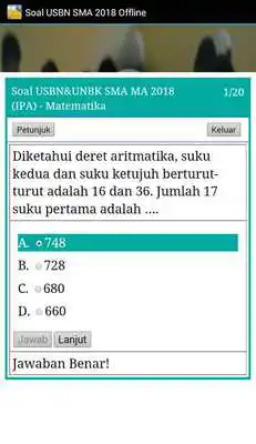 Play Soal USBN SMA 2018 IPA IPS