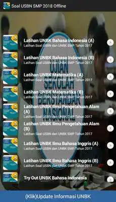 Play Soal USBN SMP 2018 Offline Play Soal USBN SMP 2018 Offline