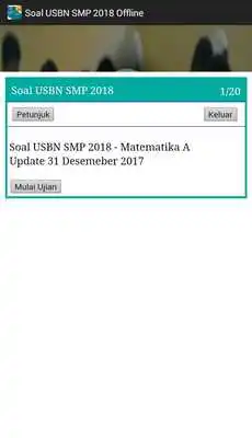 Play Soal USBN SMP 2018 Offline Play Soal USBN SMP 2018 Offline