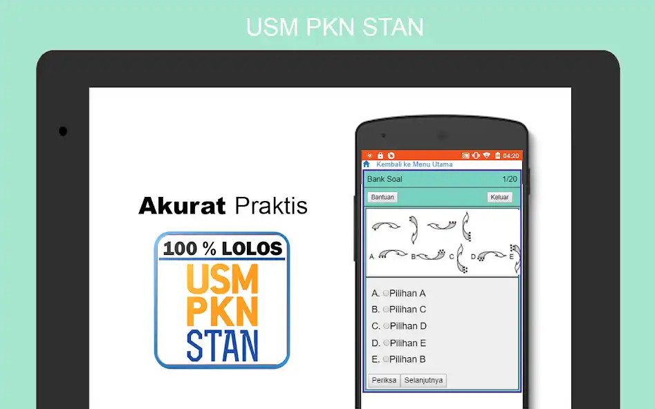 Play Soal USM PKN STAN 2022 Lengkap  and enjoy Soal USM PKN STAN 2022 Lengkap with UptoPlay