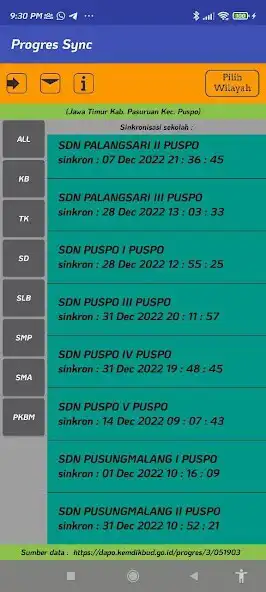 Play SobatOPS Progres Sinkronisasi  and enjoy SobatOPS Progres Sinkronisasi with UptoPlay