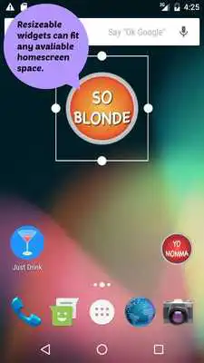 Play So Blonde - Joke Widget