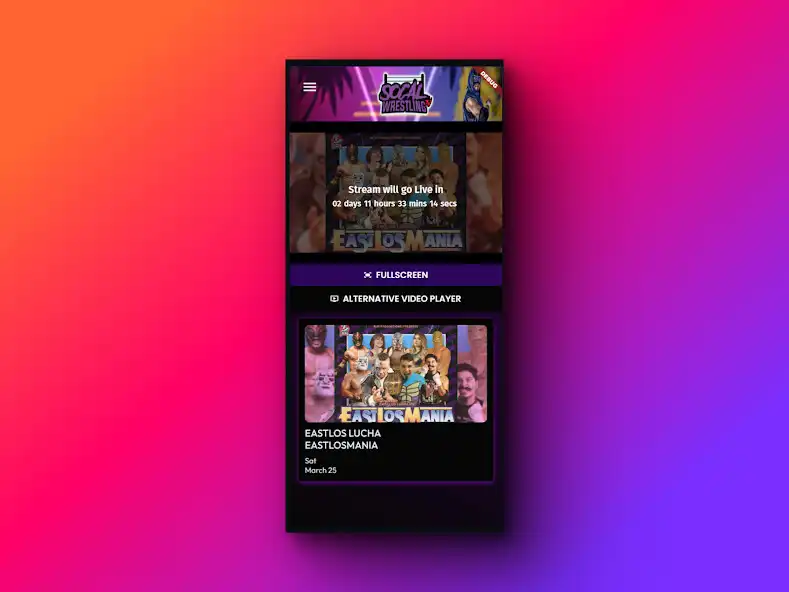 Play SoCal Wrestling TV  and enjoy SoCal Wrestling TV with UptoPlay