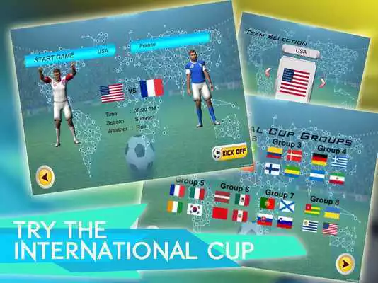 Play Soccer 2018 - world team cup games