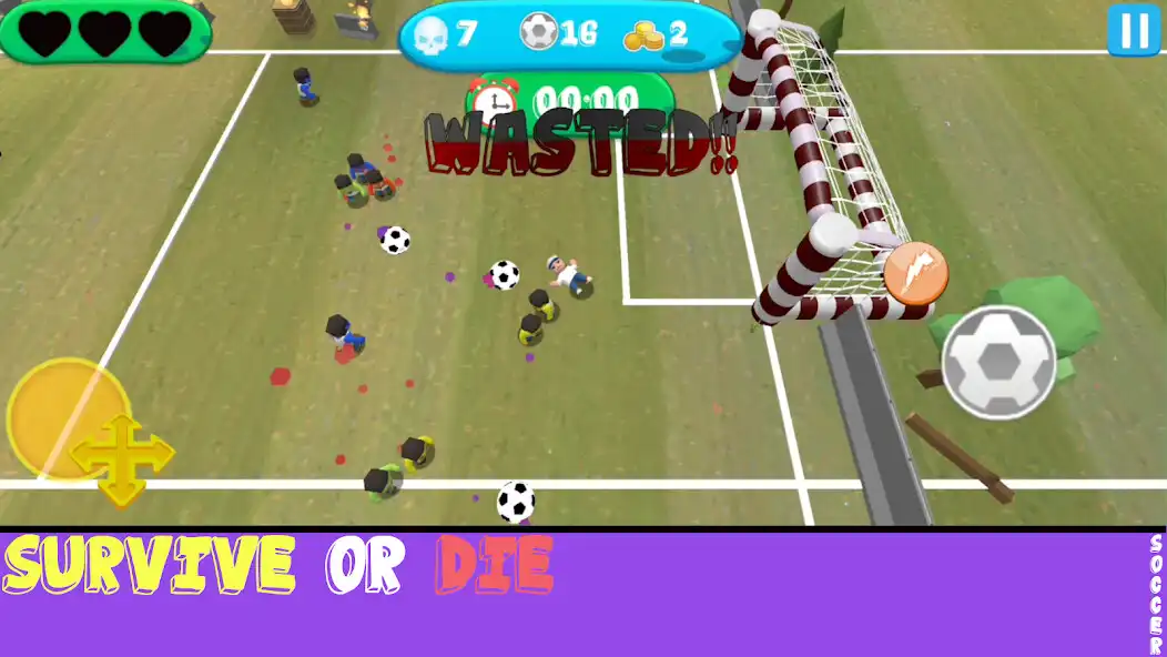 Play Soccer Apocalypse Survival as an online game Soccer Apocalypse Survival with UptoPlay