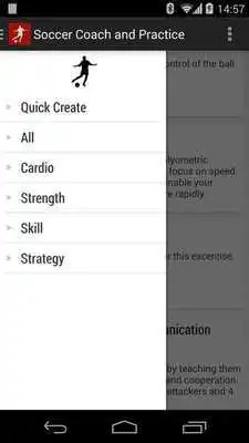 Play Soccer Coach and Practice