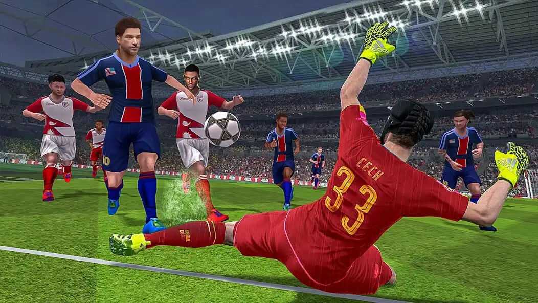 Play Soccer Football Game 2023 as an online game Soccer Football Game 2023 with UptoPlay