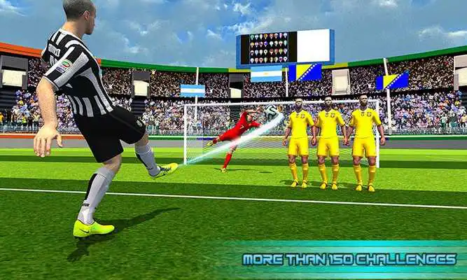Play Soccer Free Kick Football Champion 2018