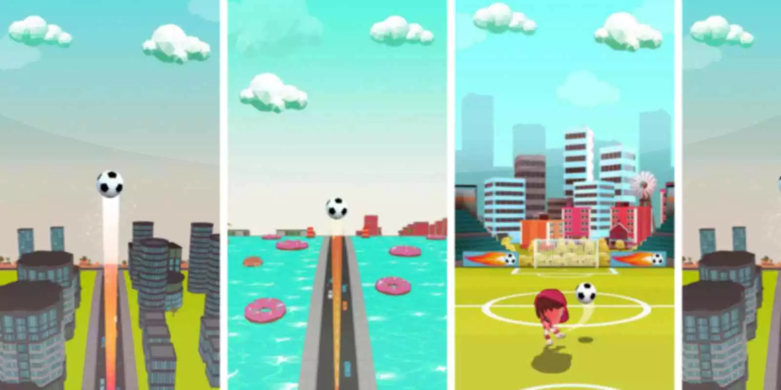Play Soccer-kick ball