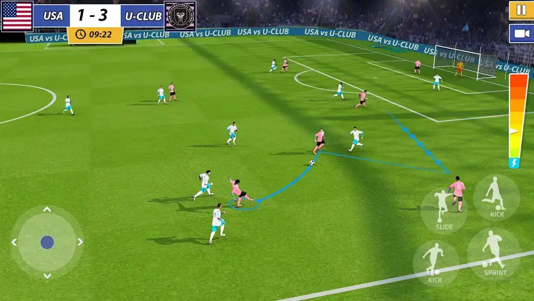 Play Soccer Kicks Game: Soccer Star as an online game Soccer Kicks Game: Soccer Star with UptoPlay