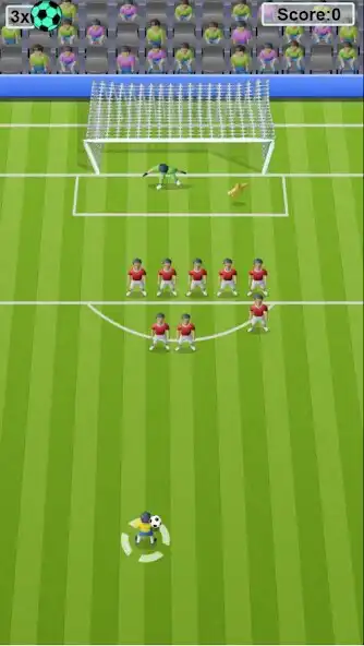 Play Soccer Kick : Super Goal as an online game Soccer Kick : Super Goal with UptoPlay