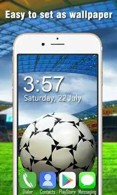 Play Soccer Live Wallpaper HD