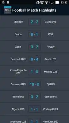 Play Soccer Match Highlights