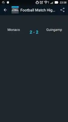 Play Soccer Match Highlights