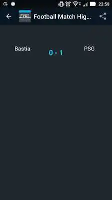 Play Soccer Match Highlights