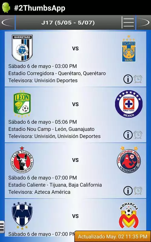Play Soccer Mexican League