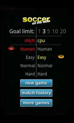 Play Soccer On The Table