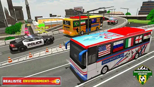 Play Soccer Player & Fan Bus Driver as an online game Soccer Player & Fan Bus Driver with UptoPlay