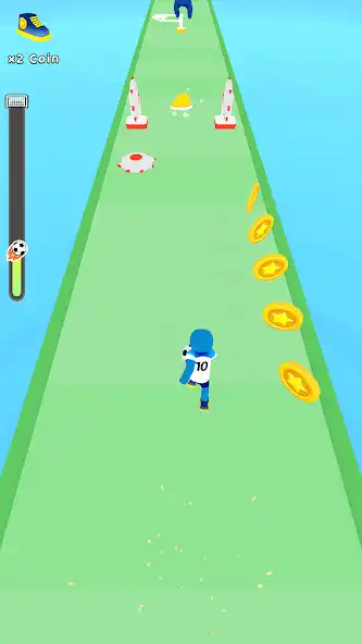 Play Soccer Run - Road to Champion as an online game Soccer Run - Road to Champion with UptoPlay