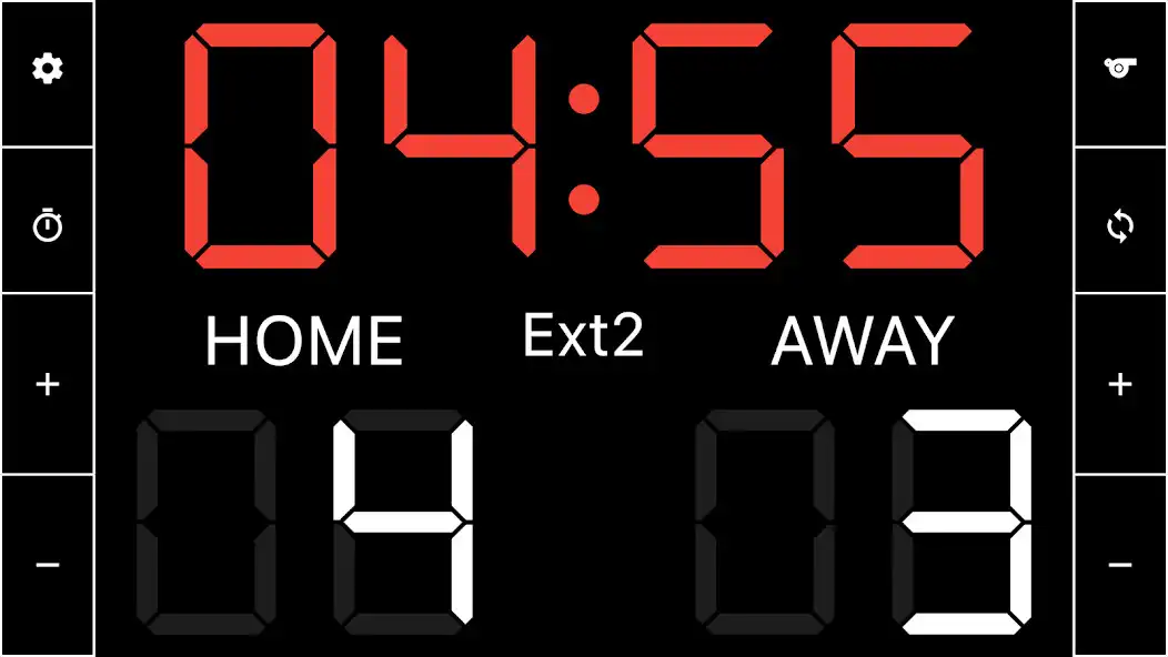 Play Soccer scoreboard as an online game Soccer scoreboard with UptoPlay