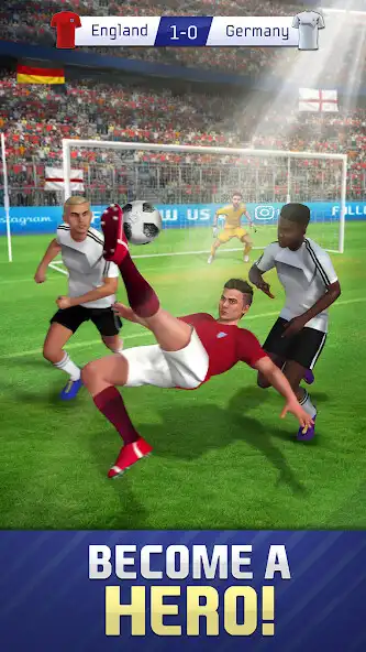 Play Soccer Star Goal Hero: Score and win the match  and enjoy Soccer Star Goal Hero: Score and win the match with UptoPlay