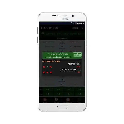 Play Soccer Statistics App(