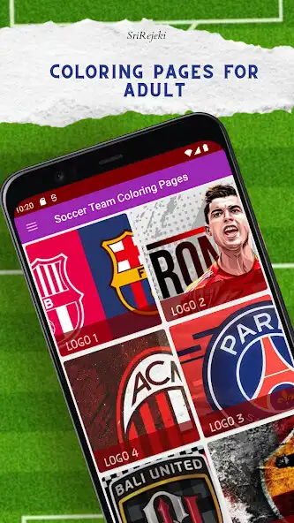 Play Soccer Team Coloring Pages as an online game Soccer Team Coloring Pages with UptoPlay