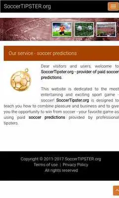 Play Soccer Tipster