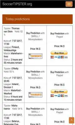 Play Soccer Tipster