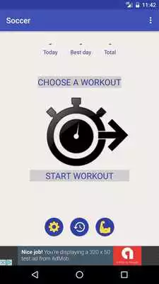 Play Soccer Training Workout - Fitness Coach Gym Guide