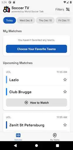 Play Soccer TV - Schedules  and enjoy Soccer TV - Schedules with UptoPlay