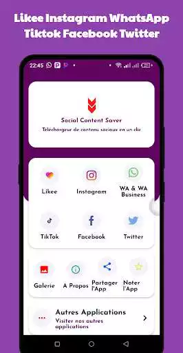 Play Social Content Saver  and enjoy Social Content Saver with UptoPlay