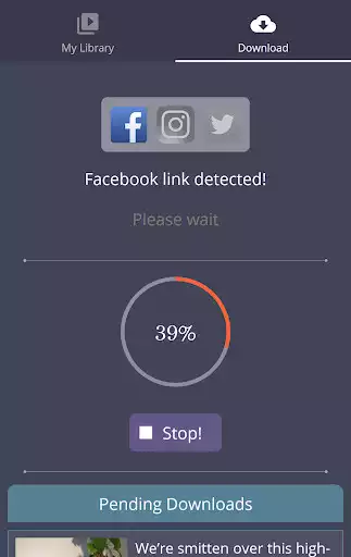 Play Social Downloader Plus as an online game Social Downloader Plus with UptoPlay
