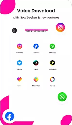 Play Social Downloader  and enjoy Social Downloader with UptoPlay