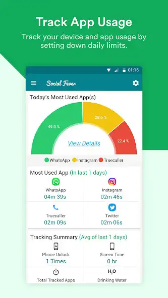 Play Social Fever: App Time Tracker as an online game Social Fever: App Time Tracker with UptoPlay