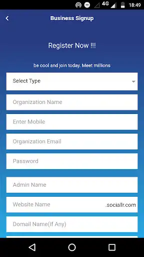 Play Sociallr as an online game Sociallr with UptoPlay