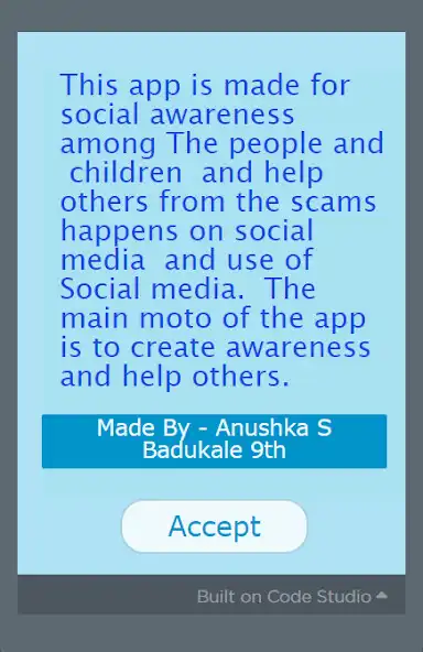 Play Social Media Awareness App as an online game Social Media Awareness App with UptoPlay