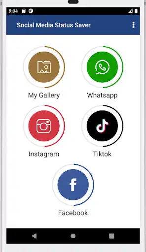 Play Social Media Status Saver  and enjoy Social Media Status Saver with UptoPlay