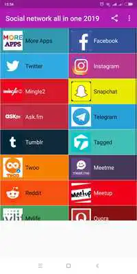 Play Social network all in one 2019