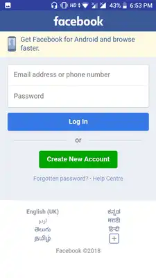 Play Social network all in one app 2018